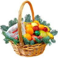 Новогодняя корзина Фруктовое чудо