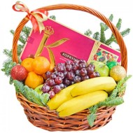 Новогодняя корзина Праздник