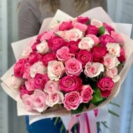 Розовое ассорти