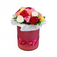 Шляпная коробка Яркий мотив