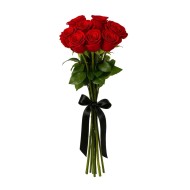 Красные розы 80 см на похороны