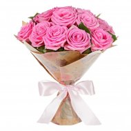 Букет из розовых роз