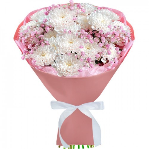 Букет цветов "Воздушное суфле"